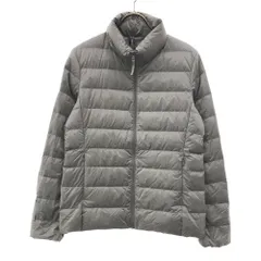 ユニクロ ウルトラライトダウンジャケット S グレー UNIQLO 収納袋付き レディース