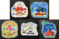 【中古】タオル・手ぬぐい 全5種セット 「トミカとトム ミニタオル」