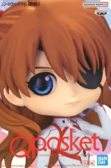 【中古】フィギュア 式波・アスカ・ラングレー A(髪ブラウン) 「シン・エヴァンゲリオン劇場版」 Q posket-式波・アスカ・ラングレー Plugsuit Style-