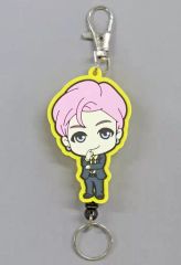 [중고] 열쇠 고리 아르엠 (BTS / 방탄 소년단) Butter 고무 릴 열쇠 고리 [TinyTAN]