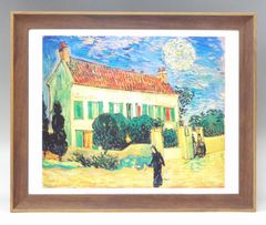 新品☆額付アートポスター★フィンセント・ファン・ゴッホ☆Vincent van Gogh☆白い家☆109
