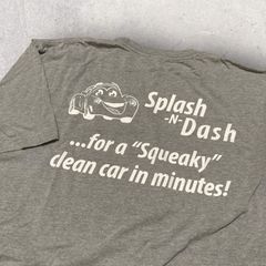 US古着 NEXT LEVEL 車 カー Splash Dash Tシャツ XL グレー