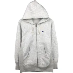 古着 チャンピオン Champion リバースウィーブ 復刻 単色タグ スウェットフルジップパーカー メンズL相当/eaa592377