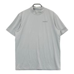 サイズ：L BRIEFING GOLF ブリーフィング  長袖モックネックTシャツ  グレー系 [240101442499] ゴルフウェア メンズ ストスト サイズ：L BRIEFING GOLF ブリーフィング 長袖モックネックT