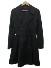YOHJI YAMAMOTO +NOIR ヨウジヤマモト プリュスノアール 08AW コットンフレアトレンチコート ブラック 1のサムネイル