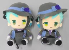 【新品・未使用品】ジェイド＆フロイド スペシャルハンドメイド風お座りぬいぐるみ ツイステ ジェイド フロイド スペシャルハンドメイド風お座り
