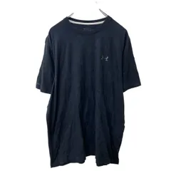 UNDER ARMOUR 半袖 ロゴTシャツ L ブラック アンダーアーマー スポーツウェア 古着卸 アメリカ仕入 a704-6034
