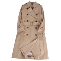 【極美品】BURBERRY LONDON スプリングコートフレアシャドウチェック brand-td-store_q09-st30725