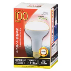 オーム(OHM)オーム電機LED電球レフランプ形100形相当E26電球色LDR10L-WA906-0791