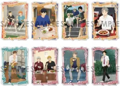 【中古】シール・ステッカー 全8種セット 「ハイキュー!! トレーディングクリアステッカー-いただきます!-」