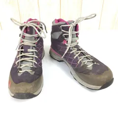 【Women's 25.0cm パープル系】 The North Face ( ザ・ノースフェイス ) レック 2 ミッド ゴアテックス Wreck Ii Mid Gore-Tex トレッキングシューズ NFW01522 Women's グランドパープル