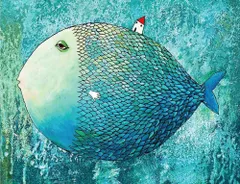 ✦希少✦未開封✦　ジグソーパズル　雲を生む魚　名倉靖博　1000ピース 希少✦中身未開封✦ ジグソーパズル 雲を生む魚 名倉靖博 1000
