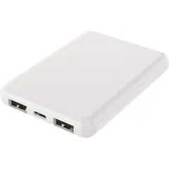 Type-C 入出力対応モバイルバッテリー 5000mAh HD4-MBTC5000 ホワイトのサムネイル