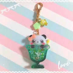 ☆パンダ🐼パフェキーホルダー☆