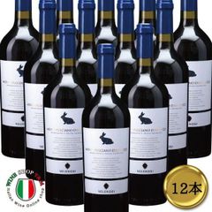 イタリアワイン モンテプルチャーノ ダブルッツォ ヴェレノージ 12本 赤ワイン うさぎラベル