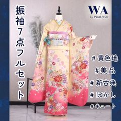 振袖 フルセット 正絹 京友禅 鹿子友禅 振袖一式 成人式 古典柄 - メルカリ