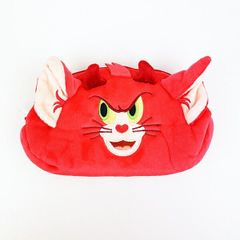 톰과 제리 악마 톰 봉제인형 페이스펜 파우치 문구