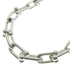 TIFFANY & Co. (ティファニー) ハードウェア グラジュエイテッドリンク ネックレス Ag925 SV シルバー