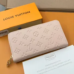 LVルイ・ヴィトン/財布はパッドMonogramエンボス模様の小羊の皮で縫製され、LV Circleロゴのリングがあしらわれた金色のファスナーが優美にデザインされ、複数の実用的な特色がある。[本日特価|新品未使用品]-MM輸入