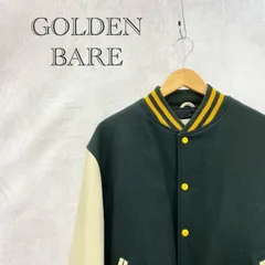 USA製 80s Golden Bear ゴールデンベアー スタジャン ブルゾン アウター L グリーン  メンズ ファッション