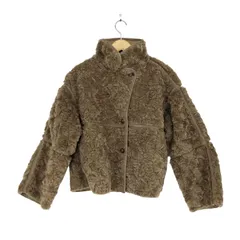 H&M Energy テディジャケット XL 蛍光グリーン