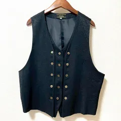 #anc レリアン Leilian ベスト・ジレ 13 黒系 ラメ 2WAY 大きいサイズ 美品 レディース [971914]