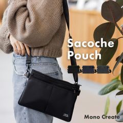Mono Create サコッシュ メンズ レディース ショルダーバッグ ポーチ