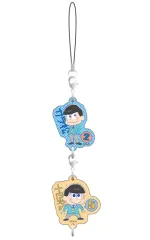 【中古】ストラップ(キャラクター) カラ松＆十四松 アクリル2連ストラップ 「おそ松さん」