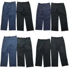古着卸 まとめ売り ディッキーズ Dickies 874 ワーク パンツ 8枚セット (メンズ 40 ) チノパン コットン 単色 ブラック 中古 古着 NB6330