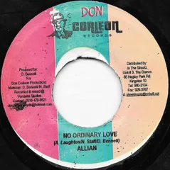 ジャマイカ7” Alaine No Ordinary Love NONE Don Corleon Records /00080