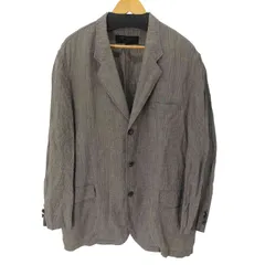 【美品】コムデギャルソンオム　田中オム　テーラードジャケット　グレー　ウール コムデギャルソン オムドゥCOMME des GARCONS HOMME DEUX ウール