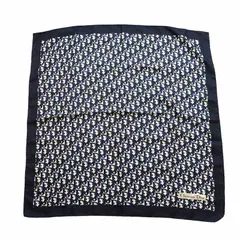 Dior ディオール　スカーフ　トロッター柄　ナンバー1　シルク　美品 Christian Dior - 【良品】クリスチャンディオール スカーフ