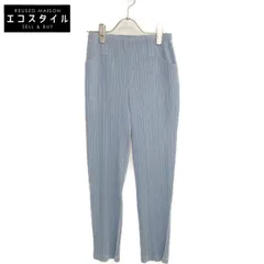 極美品✨PLEATS PLEASE プリーツ　ブルー　ストレート　ロングパンツ 2025年最新】PLEATS PLEASE その他の人気アイテム - メルカリ