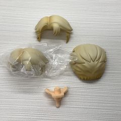 現状未使用品　ねんどろいど ジミン TinyTAN JIMIN タイニータン　サングラスパーツなし　髪パーツ　ヘアパーツのみ　写真にあるもののみ　バラ売り不可　前髪2種　金髪　男の子