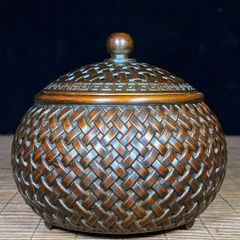 銅製 香炉 網蓋格子薫香炉 茶道香炉 装飾品 工芸品 置物 銅製 香炉 網蓋格子薫香炉 茶道香炉 装飾品 工芸品 置物