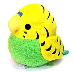 中古】ムニュマム ぬいぐるみ XL セキセイインコ 全長29cm