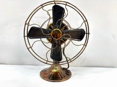 ブリキ　アンティーク　レトロ　オルゴール　置物　扇風機 amsd-ym188e.jpg