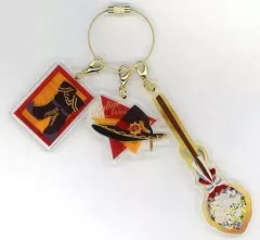 【中古】キーホルダー カリム・アルアジーム ブルームバースデー箒のワイヤーアクリルチャーム 「ディズニー ツイステッドワンダーランド」 カリムの誕生日記念グッズ