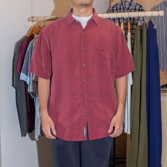 60s rayon shirts 半袖レーヨンシャツ ループカラー - メルカリ