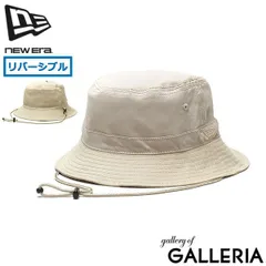 正規取扱店 NEW ERA 帽子 メンズ レディース バケットハット ニューエラ バケハ 春 夏 Softness of Nature directed by Keiko Hitotsuyama グレージュ×ベージュ