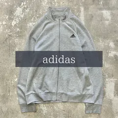 adidas アディダス トラックジャケット ジャージ パフォーマンスロゴ 古着 Oサイズ L〜XL スポーツウェア ブロークコア