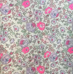 ネオンリバティ フェリシテ　ネオンピンクパープル　生地幅×100cm タナローン