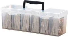 ateena カードケース トレカ ポケモンカード トレカケース ポケカ 収納 大容量 box psa ストレージボックス(透明)