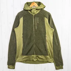 【Men's L グリーン系】 Norrona ( ノローナ ) フォルケティン アルファ120 ジップ フード Falketind Alpha120 Zip Hood ポリエステル ウェア トップス アウター ジャケット フリース z000