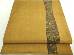 正絹 袋帯 六通柄 今河織物謹製 木屋太 小窓洋花図案 逸品 正絹 袋帯 六通柄 今河織物謹製 木屋太 小窓洋花図案