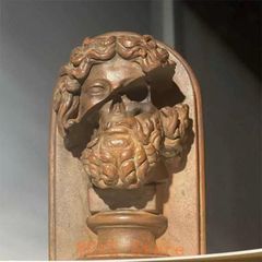 銅製 十二支薫香炉 挿し香炉 三足双耳鼎 仏堂香炉 装飾品 工芸品