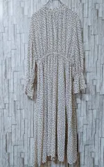 【未使用品】Ray BEAMS　レイビームス　ドットシフォン　ワンピース