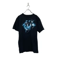 ELEMENT 半袖 プリント Tシャツ エレメント M ブラック ロゴ クルーネック 古着卸 アメリカ仕入 a607-6493