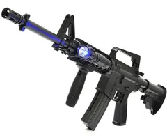 BB弾モデルライフルガン　M4ライフルタイプ　エアガン サバイバルゲームやコスなどに用　安全なプラスチック製のサムネイル