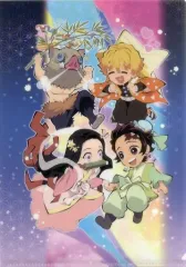 【中古】クリアファイル 集合(SD) A4クリアファイル 「鬼滅の刃×ufotable cafe 七夕イベント」